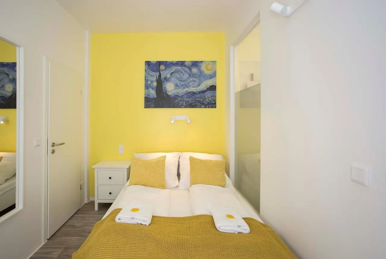 Zentral Gelegene, Helle Studio Apartments Nuremberg