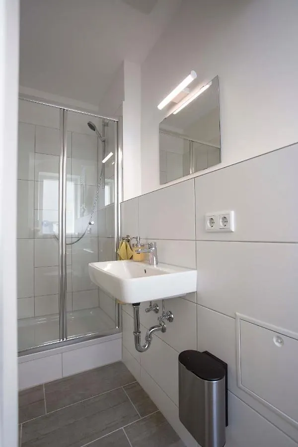 Zentral Gelegene, Helle Studio Apartments Nuremberg