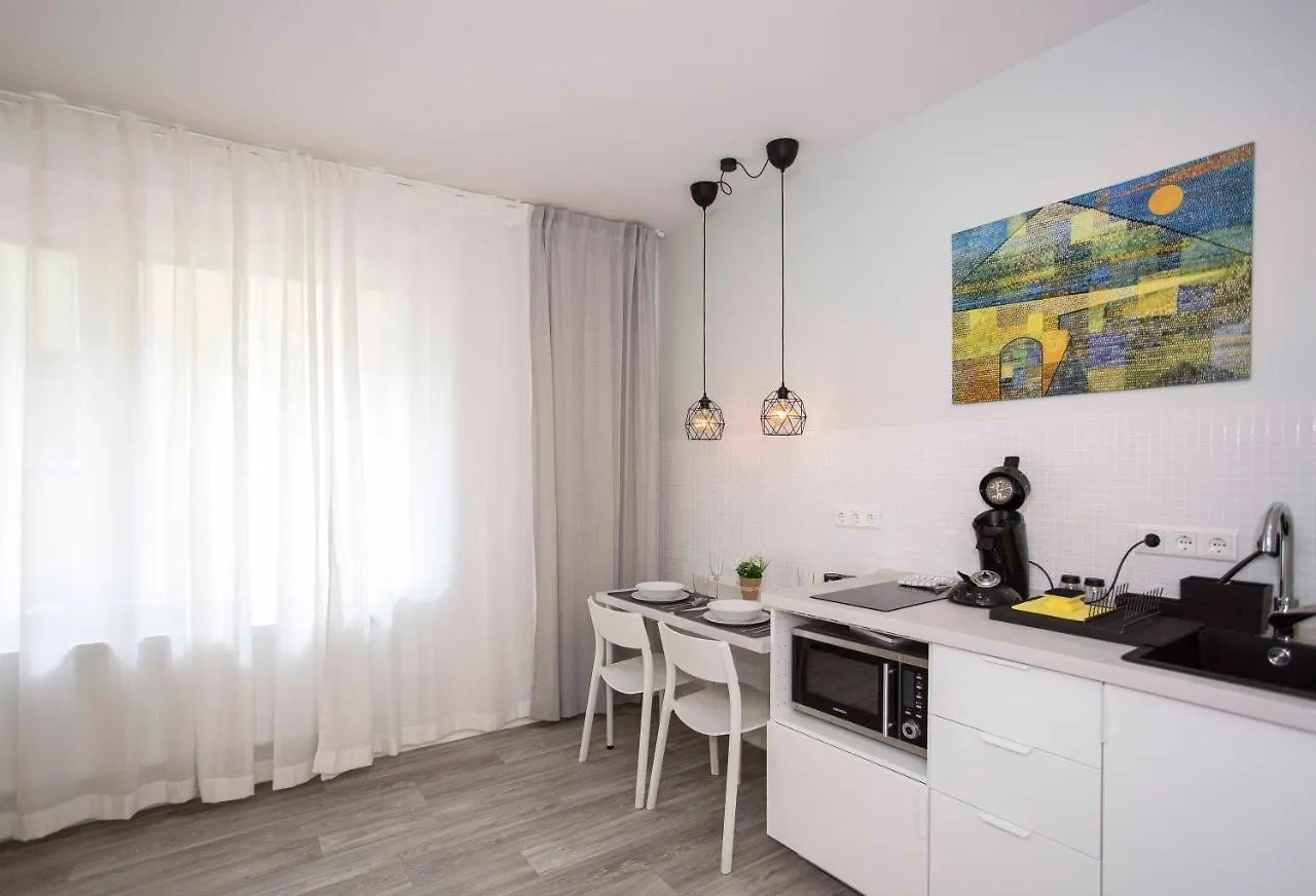Zentral Gelegene, Helle Studio Apartments Nuremberg